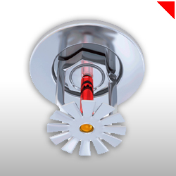 Le sprinckler est un extincteur automatique qui se déclenche lors d'une augmentation anormale de la température ambiante.